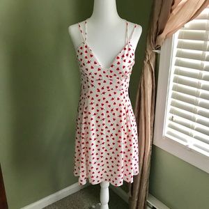 Express Hearts and Arrows Baby Doll Dress